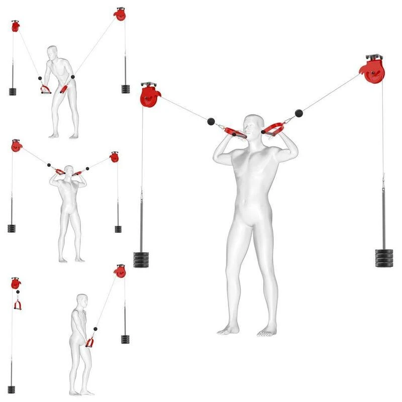 2 Poleas Para El Montaje En El Techo 3 2 Poleas Para El Montaje En El Techo