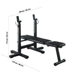 Banco Musculación Con Rack Plegable Corength 8 Banco Musculación Con Rack Plegable Corength -Fit Tienda banco musculacion con rack plegable corength 1