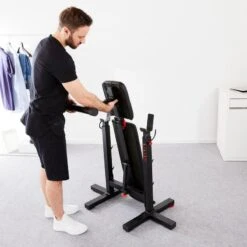 Banco Musculación Con Rack Plegable Corength 9 Banco Musculación Con Rack Plegable Corength -Fit Tienda banco musculacion con rack plegable corength 2