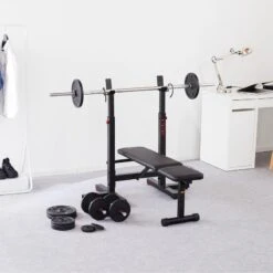 Banco Musculación Con Rack Plegable Corength 11 Banco Musculación Con Rack Plegable Corength -Fit Tienda banco musculacion con rack plegable corength 4