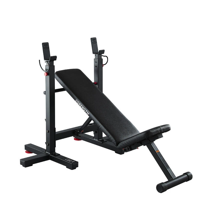 Banco Musculación Con Rack Plegable Corength 3 Banco Musculación Con Rack Plegable Corength
