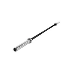 Barra Olímpica Negra 2.20 M 20 Kg 6 Rod 50 Mm Cross Training Fitness