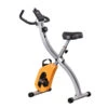 Bicicleta Estática Plegable Y Ajustable HOMCOM 86x47x112 Cm Naranja -Fit Tienda bicicleta estatica plegable y ajustable homcom 86x47x112 cm naranja