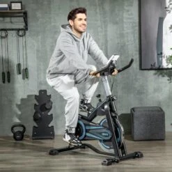 Bicicleta Estática Resistencia Ajustables SPORTNOW 114x59x117 Cm Negro 6 Bicicleta Estática Resistencia Ajustables SPORTNOW 114x59x117 Cm Negro -Fit Tienda bicicleta estatica resistencia ajustables sportnow 114x59x117 cm negro 1