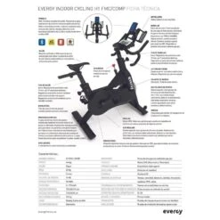 BICICLETA ESTÁTICA SPINING INDOOR H1 -Fit Tienda bicicleta estatica spining indoor h1 3