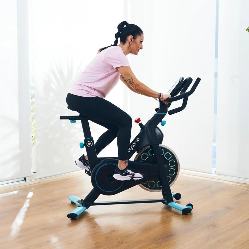 Bicicleta Indoor Spinning Bodytone AB300SM-B Inteligente Azul Rueda Inercia 18kg 4 Bicicleta Indoor Spinning Bodytone AB300SM-B Inteligente Azul Rueda Inercia 18kg - Imagen 2
