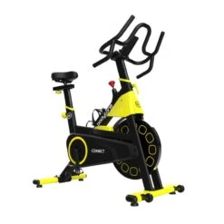 Bicicleta Indoor Spinning Bodytone Conectada Amarillo Rueda Inercia 16kg -Fit Tienda bicicleta indoor spinning bodytone conectada amarillo rueda inercia 16kg 2