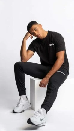 Black Panther Pantalones De Deporte Fitness Slim Fit - Hombre - Negro -Fit Tienda black panther pantalones de deporte fitness slim fit hombre negro 4