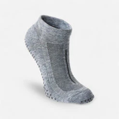 Calcetines Antideslizantes De Fitness Gris -Fit Tienda calcetines antideslizantes de fitness gris 1