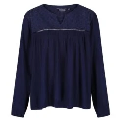 Regatta Camisa Calixta Bordado De Manga Larga Para Mujer