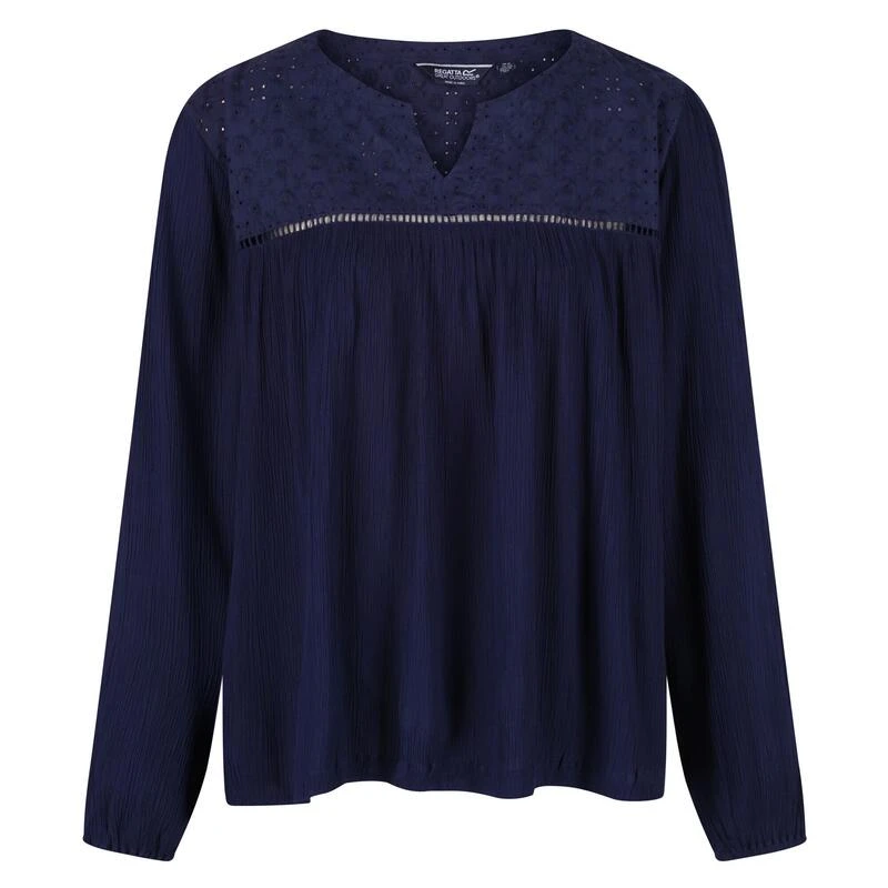 Regatta Camisa Calixta Bordado De Manga Larga Para Mujer 3 Regatta Camisa Calixta Bordado De Manga Larga Para Mujer