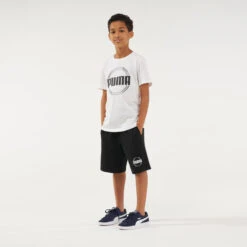 Camiseta Blanco Niños Estampado PUMA -Fit Tienda camiseta blanco nios estampado puma 1