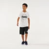 Camiseta Blanco Niños Estampado PUMA -Fit Tienda camiseta blanco nios estampado puma