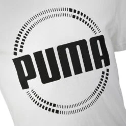 Camiseta Blanco Niños Estampado PUMA -Fit Tienda camiseta blanco nios estampado puma 4