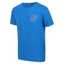 Regatta Camiseta Breezed Cuadrado Para Hombre Azul Imperial -Fit Tienda camiseta breezed cuadrado para hombre azul imperial 3