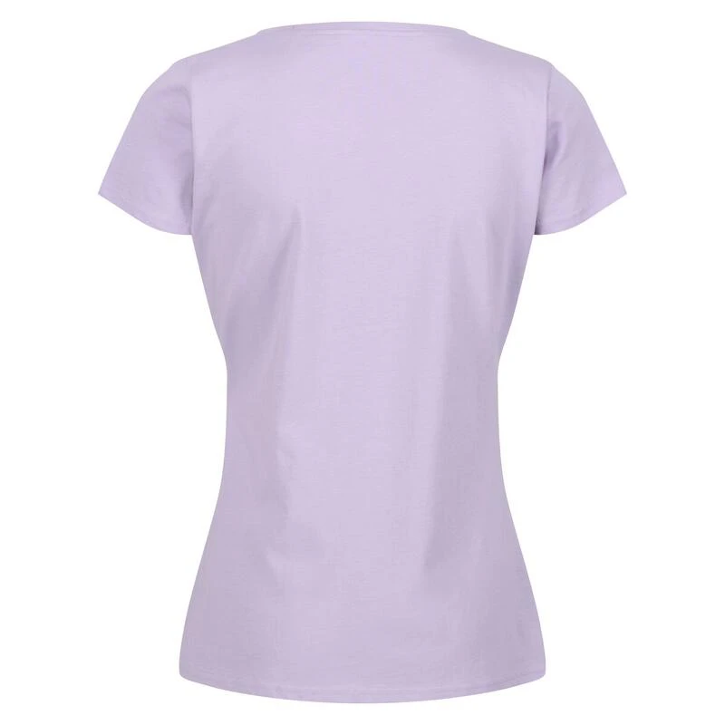 Regatta Camiseta Breezed II Mariposas Para Mujer Lila Pastel 4 Regatta Camiseta Breezed II Mariposas Para Mujer Lila Pastel - Imagen 2