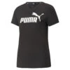Camiseta Con Cuello De Pico Mujer Essentials PUMA -Fit Tienda camiseta con cuello de pico mujer essentials puma
