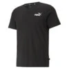 Camiseta Con Cuello En V Essentials Hombre PUMA Negro -Fit Tienda camiseta con cuello en v essentials hombre puma negro