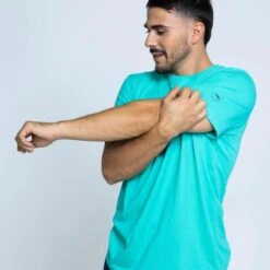 Camiseta De Manga Corta De Algodón Y Poliéster Reciclado De Hombre TRR Calipso -Fit Tienda camiseta de manga corta de algodon y poliester reciclado de hombre trr calipso 2