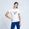 Camiseta De Manga Corta De Hilo SEAQUAL Barcelona 92 De Mujer TRR Blanca -Fit Tienda camiseta de manga corta de hilo seaqual barcelona 92 de mujer trr blanca