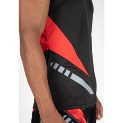 Gorilla Wear Camiseta De Tirantes Hornell Negra - Roja -Fit Tienda camiseta de tirantes hornell negra roja 3