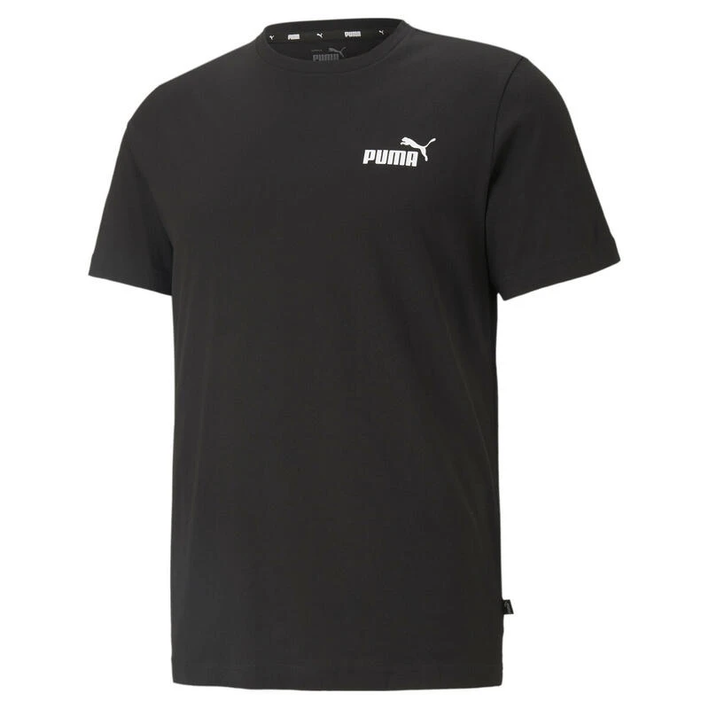 Camiseta Essentials Small Logo Hombre PUMA Negro 3 Camiseta Essentials Small Logo Hombre PUMA Negro