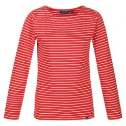 Regatta Camiseta Fernanda De Rayas Para Mujer Negro, Blanco 12 Regatta Camiseta Fernanda De Rayas Para Mujer Negro, Blanco -Fit Tienda camiseta fernanda de rayas para mujer rojo fundido vainilla claro