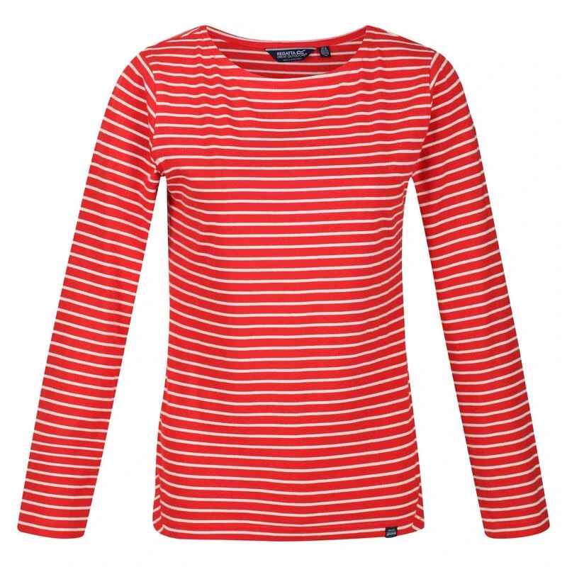 Regatta Camiseta Fernanda De Rayas Para Mujer Negro, Blanco 7 Regatta Camiseta Fernanda De Rayas Para Mujer Negro, Blanco - Imagen 5