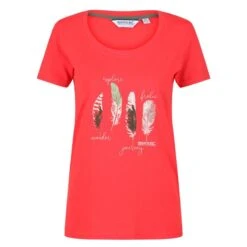 Regatta Camiseta Filandra IV Para Mujer Verde Hielo -Fit Tienda camiseta filandra iv para mujer rojo cielo