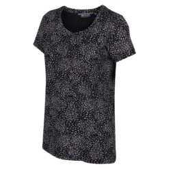 Regatta Camiseta Filandra VI Abstracto Para Mujer Negro -Fit Tienda camiseta filandra vi abstracto para mujer negro 2