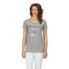 Regatta Camiseta Filandra VI Jaspeada Para Mujer Gris Plateado -Fit Tienda camiseta filandra vi jaspeada para mujer gris plateado