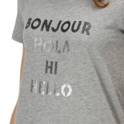 Regatta Camiseta Filandra VI Jaspeada Para Mujer Gris Plateado -Fit Tienda camiseta filandra vi jaspeada para mujer gris plateado 2