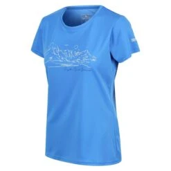 Regatta Camiseta Fingal VI Montaña Para Mujer Azul Sonic -Fit Tienda camiseta fingal vi montaa para mujer azul sonic 3