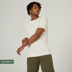 Camiseta Fitness 500 Hombre No Dye Regular -Fit Tienda camiseta fitness 500 hombre no dye regular 2