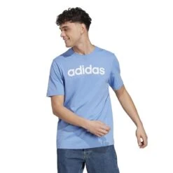 Camiseta Fitness Adidas Hombre Azul -Fit Tienda camiseta fitness adidas hombre azul 2