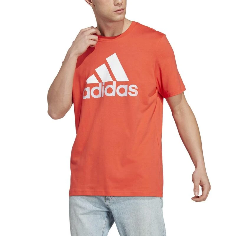 Camiseta Fitness Adidas Hombre Rojo 5 Camiseta Fitness Adidas Hombre Rojo - Imagen 3