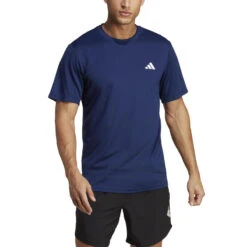 Camiseta Fitness Cardio Adidas Hombre Azul -Fit Tienda camiseta fitness cardio adidas hombre azul 1