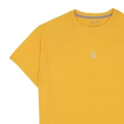 Camiseta Fitness Manga Corta Polyester Hombre Scalpersadn 32903Amarillo -Fit Tienda camiseta fitness manga corta polyester hombre scalpersadn 32903amarillo 4