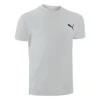 Camiseta Fitness Puma Hombre Blanco Algodón Manga Corta