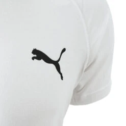Camiseta Fitness Puma Hombre Blanco Algodón Manga Corta -Fit Tienda camiseta fitness puma hombre blanco algodon manga corta 2