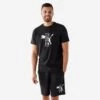 Camiseta Fitness Puma Hombre Negro Manga Corta Algodón 2 Camiseta Fitness Puma Hombre Negro Manga Corta Algodón -Fit Tienda camiseta fitness puma hombre negro manga corta algodon
