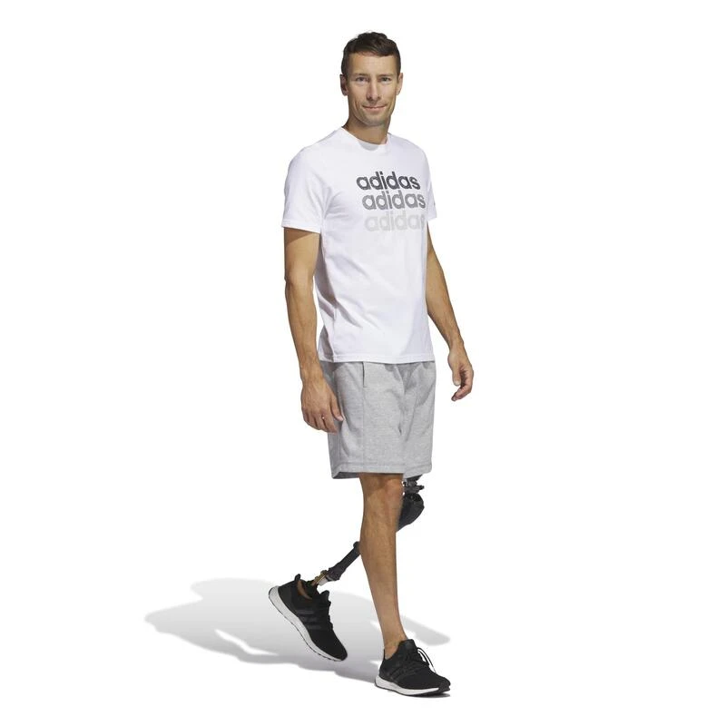 Camiseta Fitness Soft Training Adidas Hombre Blanco 5 Camiseta Fitness Soft Training Adidas Hombre Blanco - Imagen 3