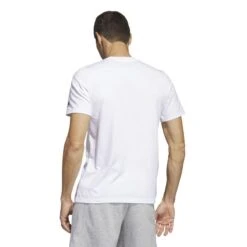 Camiseta Fitness Soft Training Adidas Hombre Blanco 10 Camiseta Fitness Soft Training Adidas Hombre Blanco -Fit Tienda camiseta fitness soft training adidas hombre blanco 3