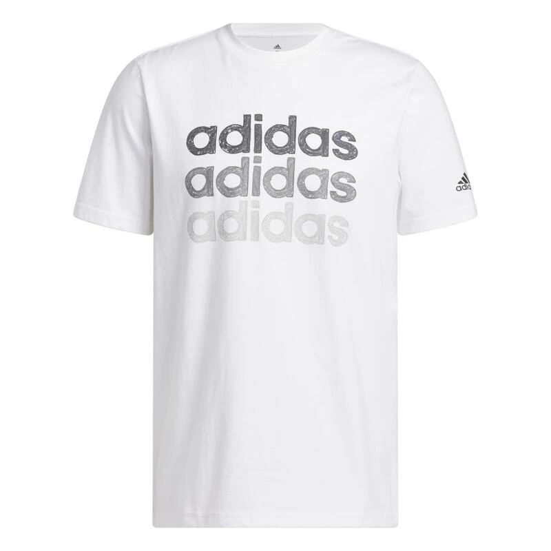 Camiseta Fitness Soft Training Adidas Hombre Blanco 7 Camiseta Fitness Soft Training Adidas Hombre Blanco - Imagen 5