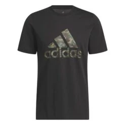 Camiseta Fitness Soft Training Adidas Hombre Negro Camuflaje -Fit Tienda camiseta fitness soft training adidas hombre negro camuflaje 1
