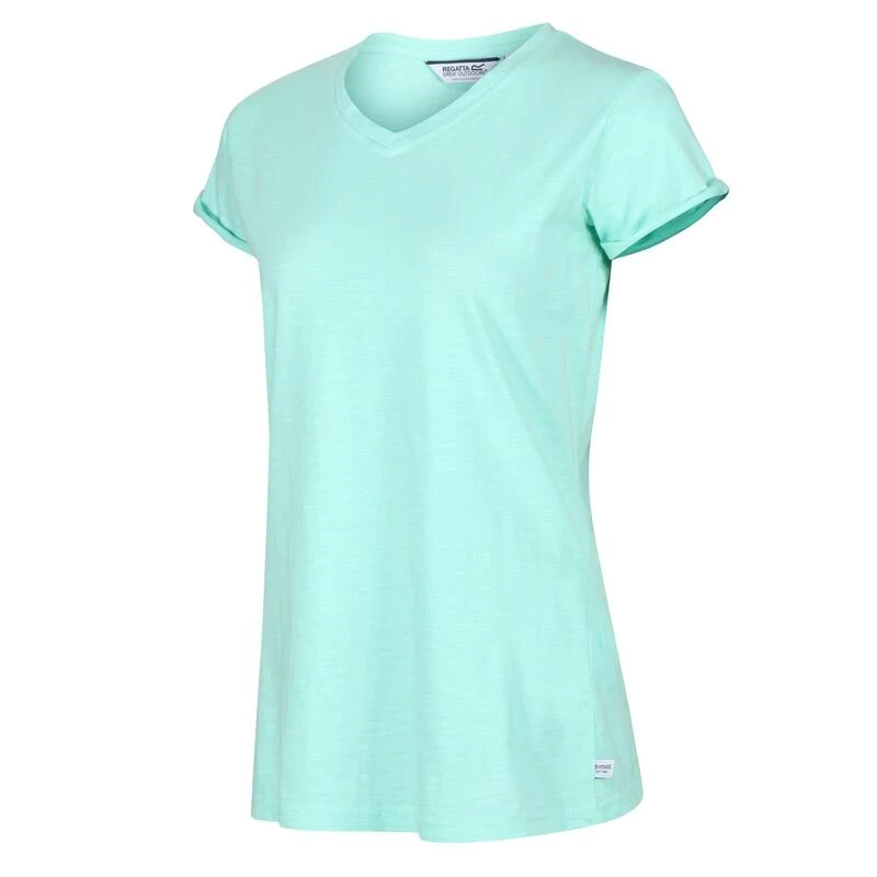 Regatta Camiseta Fyadora Para Mujer Verde Hielo 6 Regatta Camiseta Fyadora Para Mujer Verde Hielo - Imagen 4