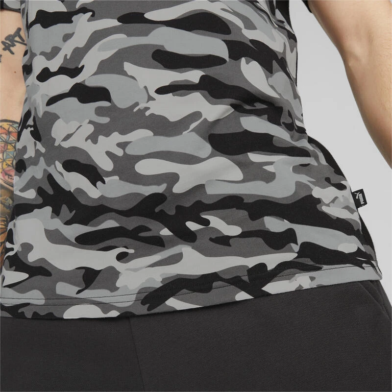 Camiseta Hombre Essentials Block Camo PUMA 6 Camiseta Hombre Essentials Block Camo PUMA - Imagen 4