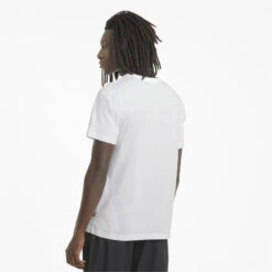 Camiseta Hombre PUMA Essentials Logo Blanco -Fit Tienda camiseta hombre puma essentials logo blanco 2