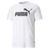 Camiseta Hombre PUMA Essentials Logo Blanco -Fit Tienda camiseta hombre puma essentials logo blanco 5