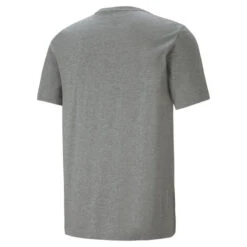 Camiseta Hombre PUMA Essentials Logo Gris -Fit Tienda camiseta hombre puma essentials logo gris 4